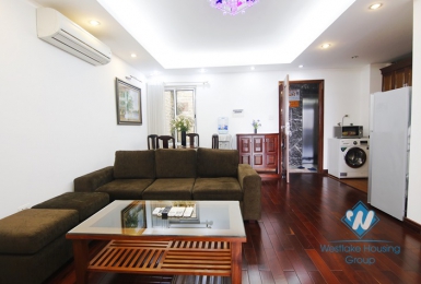 Bright and Fully Furnished Studio Apartment for rent in Ngoc Ha st, Ba Dinh district.
